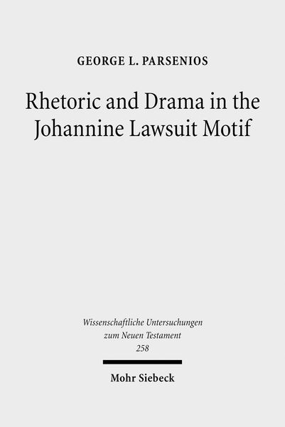 Produktbild: Rhetoric and Drama in the Johannine Lawsuit Motif