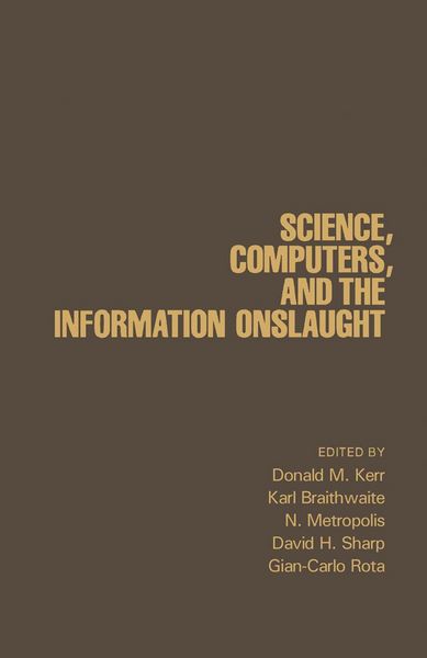 Produktbild: Science, Computers, and the Information Onslaught