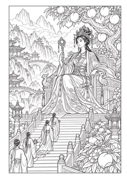 Produktbild: G&ouml;tter & Legenden &ndash; Fantasy Malbuch f&uuml;r Erwachsene mit 50 detailreichen Ausmalbildern