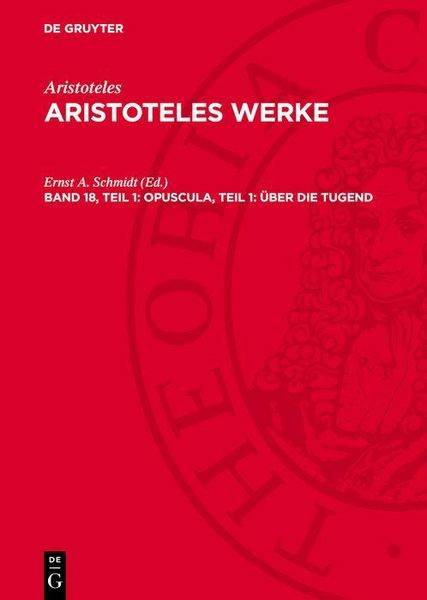 Produktbild: Opuscula, Teil 1: &Uuml;ber die Tugend