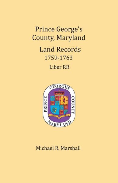 Produktbild: Prince George's County, Maryland Land Records, 1759-1763