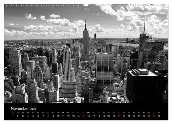 Produktbild: New York City (Wandkalender 2026 DIN A2 quer), CALVENDO Monatskalender