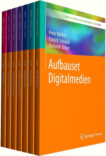 Produktbild: Bibliothek der Mediengestaltung &ndash; Aufbauset Digitalmedien