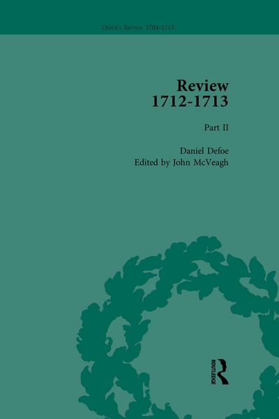 Produktbild: Defoe's Review 1704&iquest;13, Volume 9 (1712&iquest;13), Part II