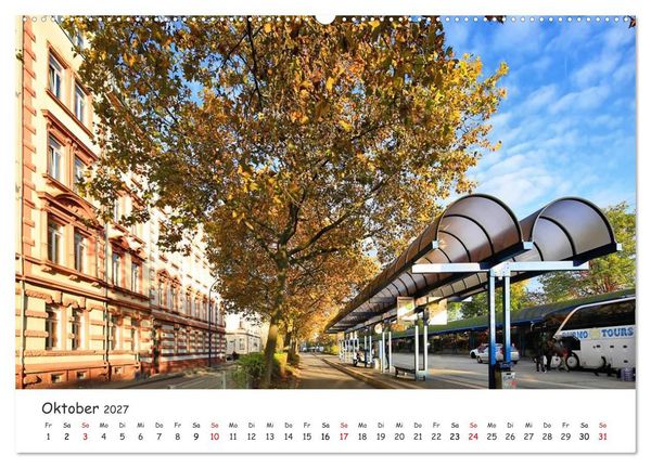 Produktbild: Offenbach B&uuml;rgel und Rumpenhain (Wandkalender 2027 DIN A2 quer), CALVENDO Monatskalender