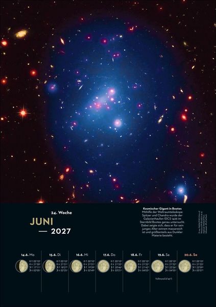 Produktbild: KOSMOS Himmelsjahr Wochen-Kulturkalender 2027 - Der Wandkalender f&uuml;r jede Woche