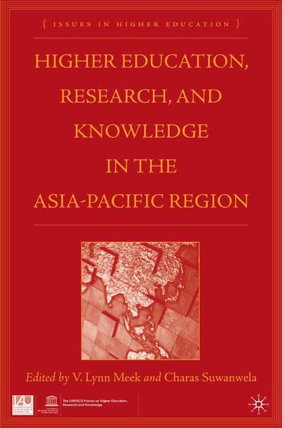 Produktbild: Higher Education, Research, and Knowledge in the Asia-Pacific Region