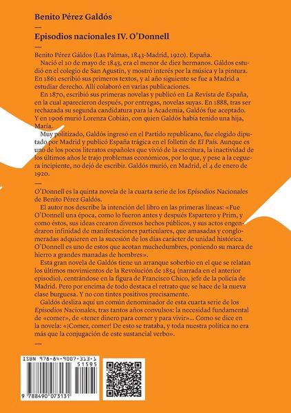Produktbild: Episodios nacionales IV