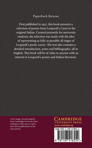 Produktbild: Giacomo Leopardi