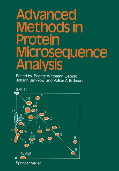 Produktbild: Advanced Methods in Protein Microsequence Analysis
