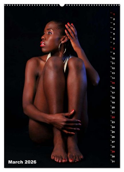 Produktbild: Seated naked beauties (High Quality Premium Wall Calendar 2026 DIN A2 portrait),CALVENDO 12 Month Wall Calendar