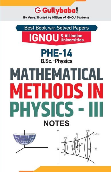 Produktbild: PHE-14 Mathematical Methods in Physics-III