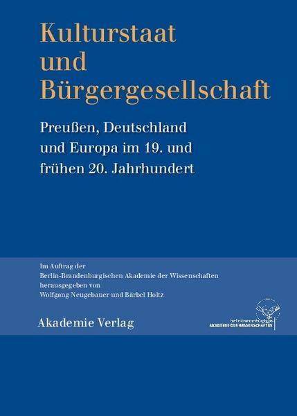 Produktbild: Kulturstaat und B&uuml;rgergesellschaft