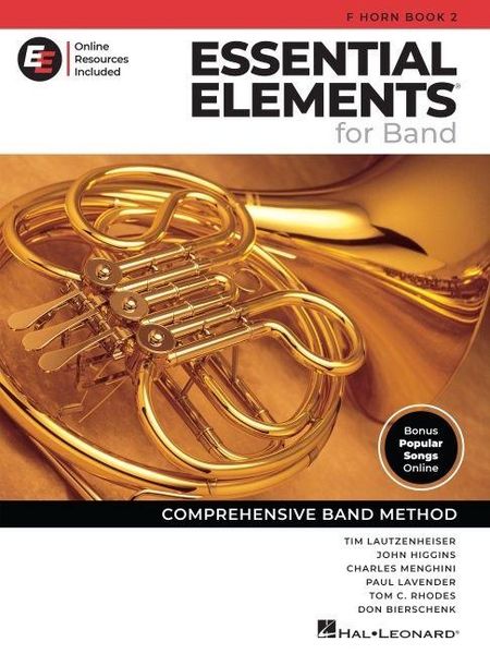 Produktbild: Essential Elements for Band - F Horn Book 2 with Eei