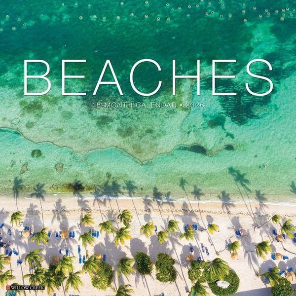 Produktbild: Beaches 2026 Wall Calendar