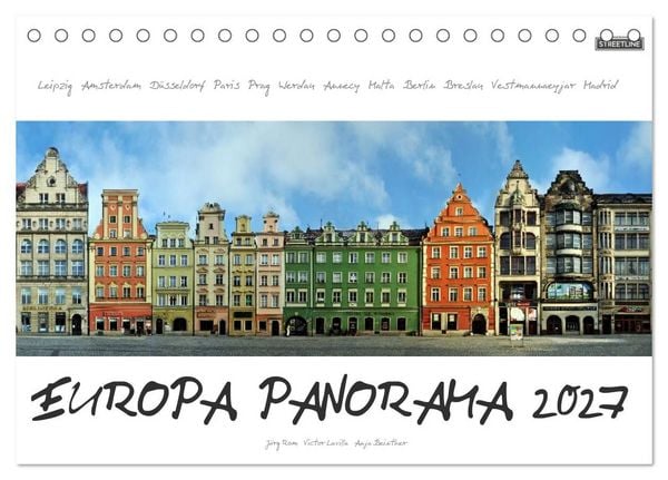Produktbild: Europa Panorama 2027 (Tischkalender 2027 DIN A5 quer), CALVENDO Monatskalender