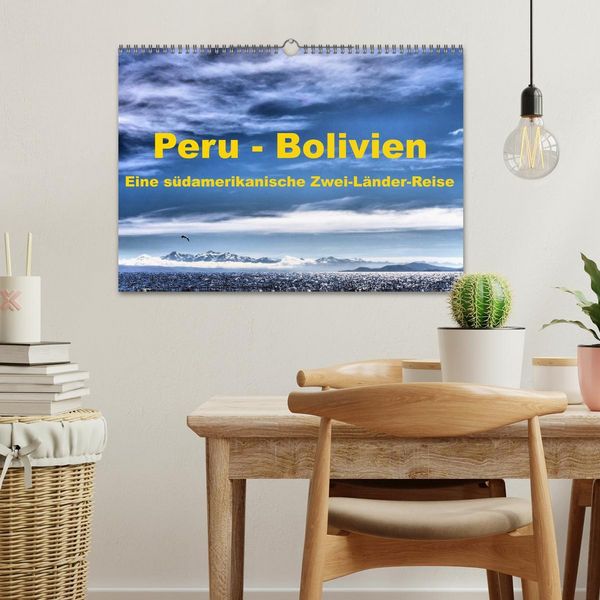 Produktbild: Peru - Bolivien. Eine s&uuml;damerikanische Zwei-L&auml;nder-Reise (Wandkalender 2026 DIN A3 quer), CALVENDO Monatskalender