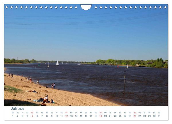 Produktbild: Berne 2026. Impressionen zwischen Weser und Hunte (Wandkalender 2026 DIN A4 quer), CALVENDO Monatskalender