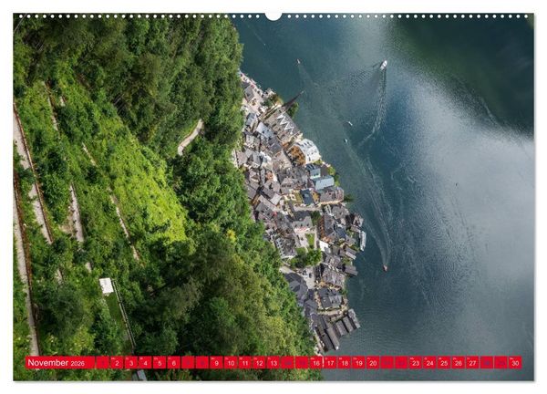 Produktbild: Hallstatt Impressionen (hochwertiger Premium Wandkalender 2026 DIN A2 quer), Kunstdruck in Hochglanz
