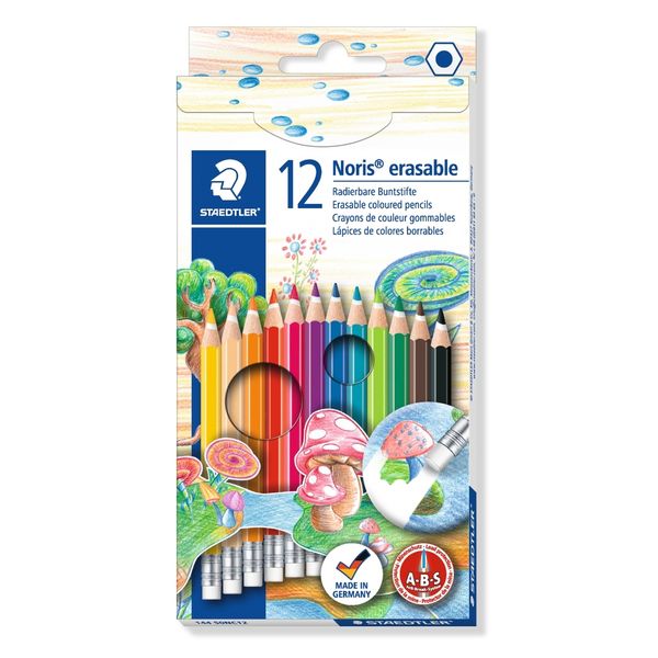 Produktbild: STAEDTLER Buntstift Noris erasable 100% PEFC