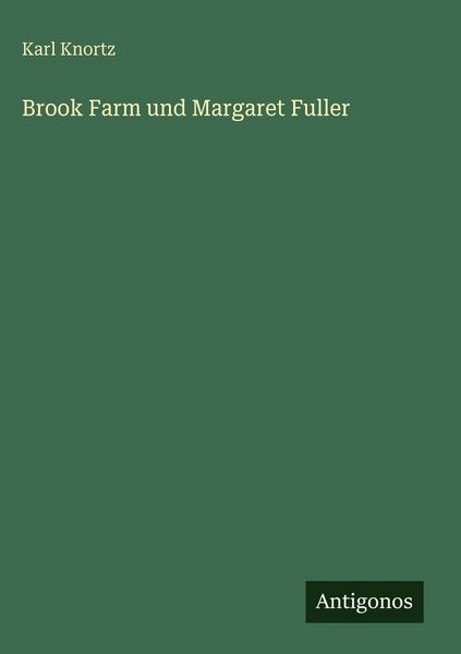 Produktbild: Brook Farm und Margaret Fuller