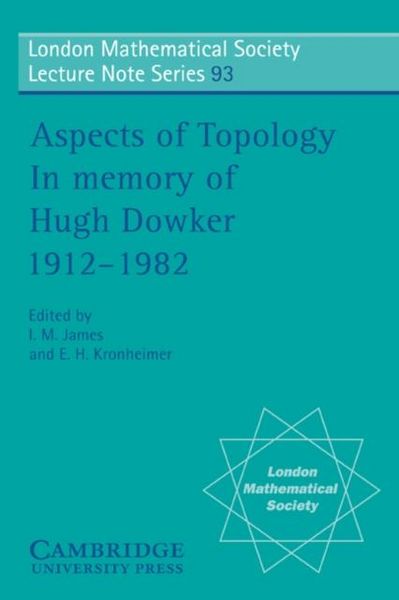 Produktbild: Aspects of Topology