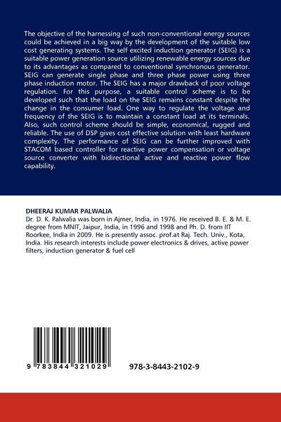 Produktbild: The self excited induction generator