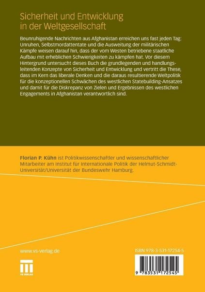 Produktbild: Sicherheit und Entwicklung in der Weltgesellschaft