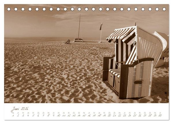 Produktbild: Ostsee-Nostalgie (Tischkalender 2026 DIN A5 quer), CALVENDO Monatskalender