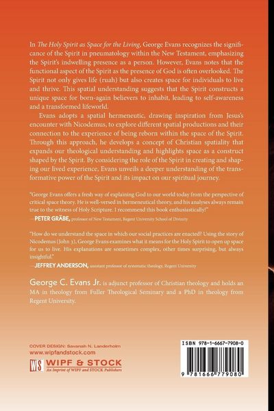 Produktbild: The Holy Spirit as Space for the Living