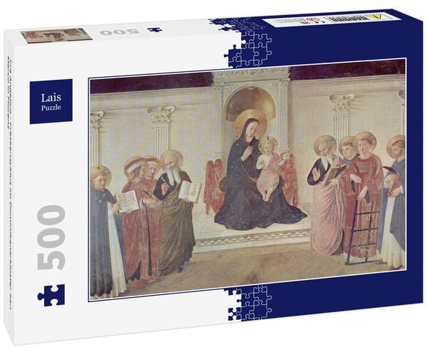 Lais Puzzle Fra Angelico - Freskenzyklus im Dominikanerkloster San Marco in Florenz 500 Teile