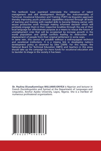 Produktbild: TALENT MANAGEMENT AND SKILLS DEVELOPMENT THROUGH LINGUISTICS APPROACH