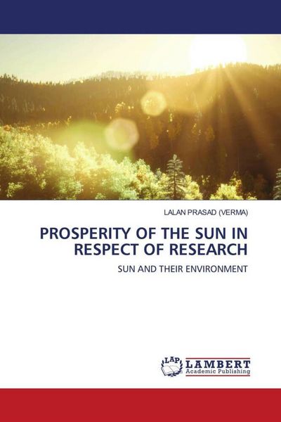 Produktbild: Prosperity Of The Sun in Respect Of Research