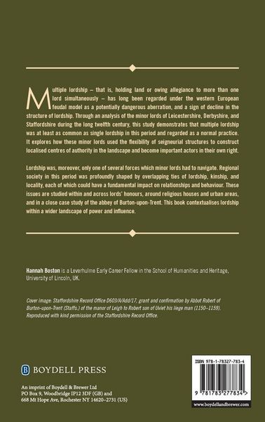 Produktbild: Lordship and Locality in the Long Twelfth Century