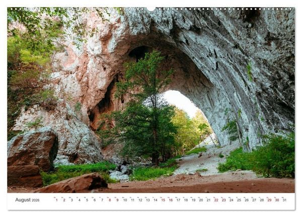 Produktbild: Serbien - Mosaikstein des Balkans (hochwertiger Premium Wandkalender 2026 DIN A2 quer), Kunstdruck in Hochglanz