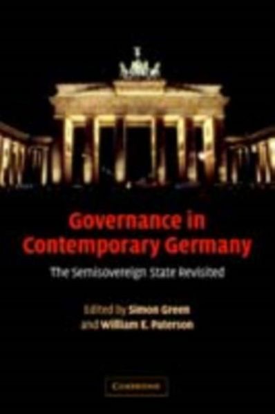 Produktbild: Governance in Contemporary Germany
