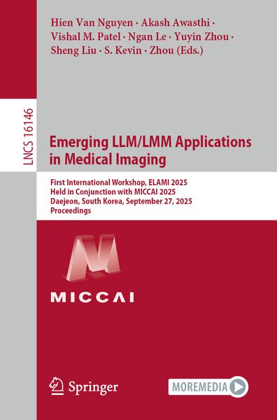Produktbild: Emerging LLM/LMM Applications in Medical Imaging