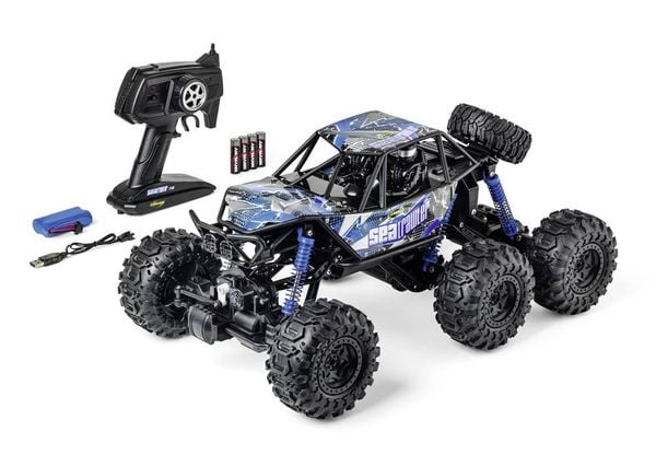 Carson Modellsport Sea Crawler 6x6 1:10 RC Modellauto Elektro Monstertruck Allradantrieb (6WD) RtR 2,4 GHz