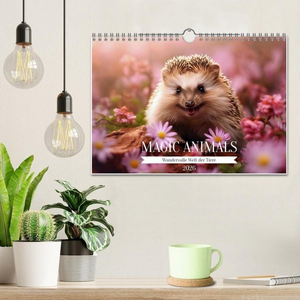 Produktbild: Magic Animals (Wandkalender 2026 DIN A4 quer), CALVENDO Monatskalender