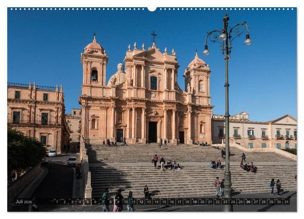 Produktbild: Sizilien &ndash; Landschaft und Architektur (Wandkalender 2026 DIN A2 quer), CALVENDO Monatskalender