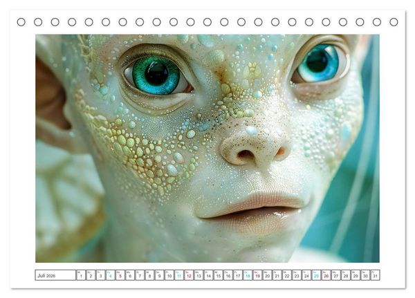 Produktbild: Wesen des M&auml;rchenreichs (Tischkalender 2026 DIN A5 quer), CALVENDO Monatskalender