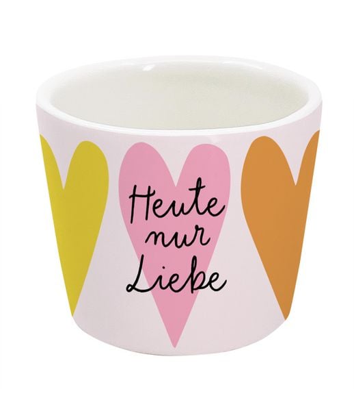 Produktbild: Eierbecher Gute Laune Heute nur Liebe