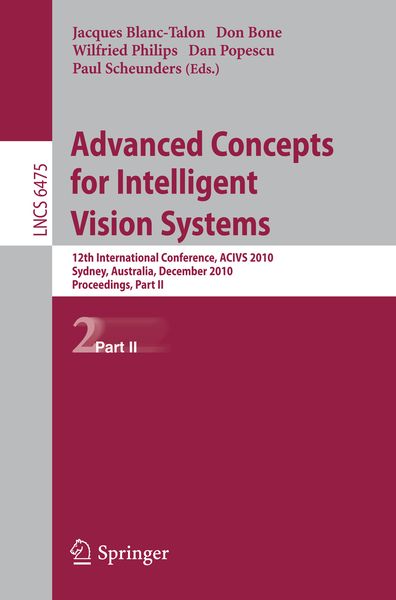 Produktbild: Advanced Concepts for Intelligent Vision Systems