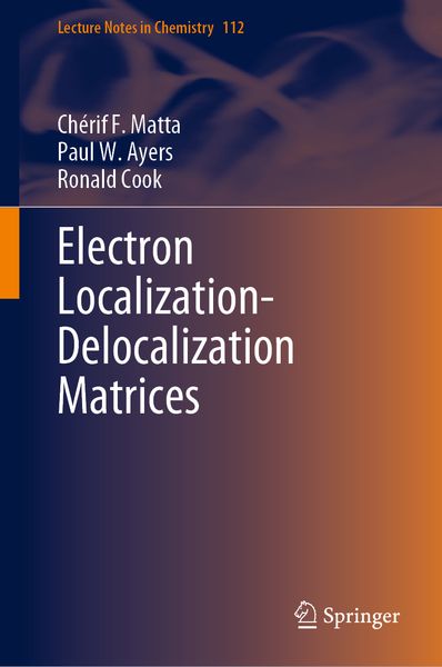 Produktbild: Electron Localization-Delocalization Matrices