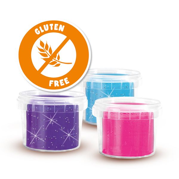 Produktbild: Knete - Einhorn Neonglitzer