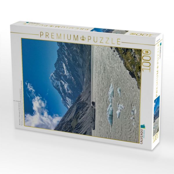 Produktbild: CALVENDO Puzzle Neuseeland - Unterwegs auf der S&uuml;dinsel | 1000 Teile Lege-Gr&ouml;&szlig;e 64x48cm Foto-Puzzle f&uuml;r gl&uuml;ckliche Stunden