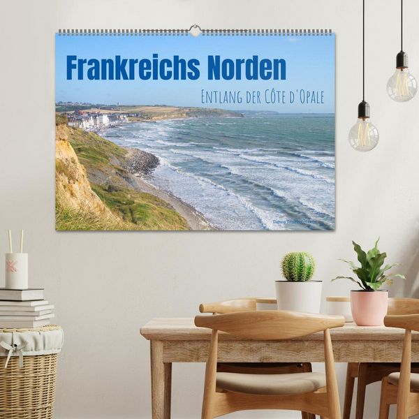 Produktbild: Frankreichs Norden - Entlang der C&ocirc;te d'Opale (Wandkalender 2026 DIN A2 quer), CALVENDO Monatskalender