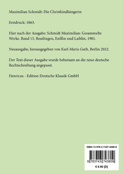 Produktbild: Die Christkindlsingerin