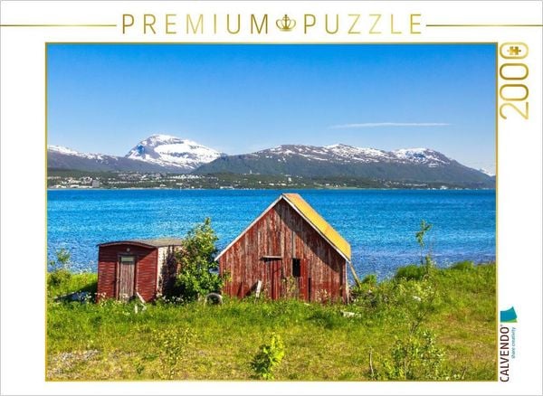 CALVENDO Puzzle Tromso | 2000 Teile Lege-Größe 90 × 67 cm Foto-Puzzle für glückliche Stunden