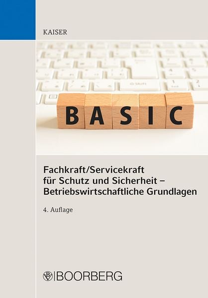 Produktbild: Fachkraft/Servicekraft f&uuml;r Schutz und Sicherheit - Betriebswirtschaftliche Grundlagen